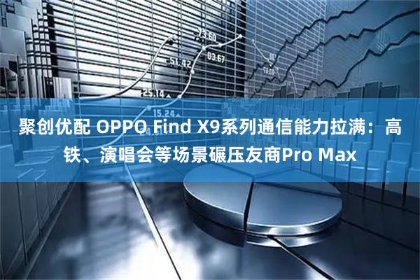 聚创优配 OPPO Find X9系列通信能力拉满：高铁、演唱会等场景碾压友商Pro Max